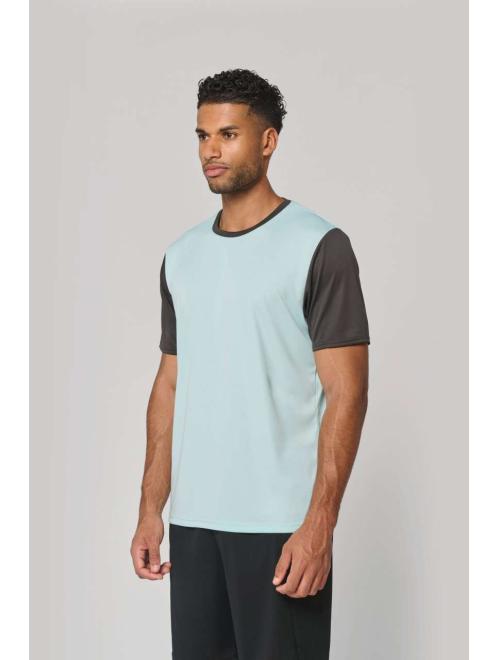 ADULTS' BICOLOUR SHORT-SLEEVED T-SHIRT