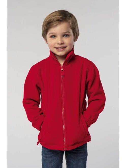 SOL'S NORTH KIDS - ZIPPED FLEECE JACKET