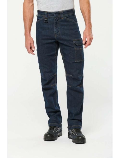 MEN'S MULTIPOCKET DENIM TROUSERS