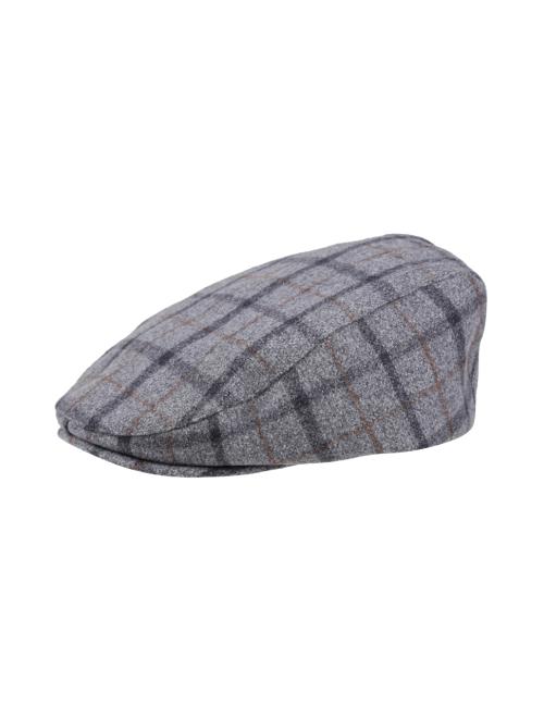 ACRE TWEED-EFFECT FLATCAP