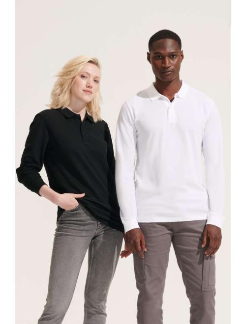 SOL'S PLANET LSL - UNISEX LONG SLEEVE POLO SHIRT