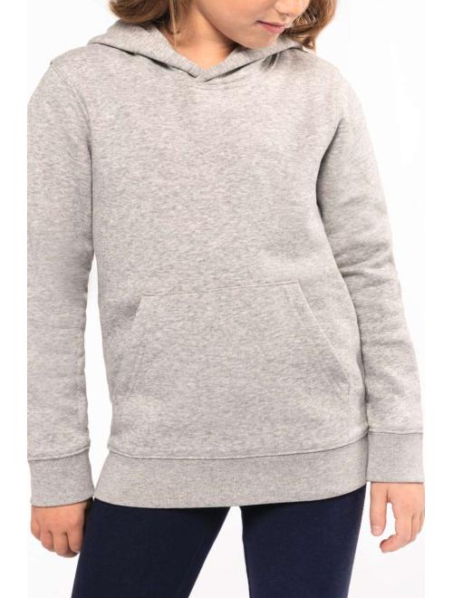 KIDS' ECO-FRIENDLY HOODED SWEATSHIRT