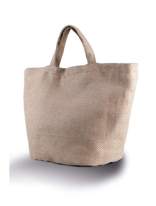 100% NATURAL YARN DYED JUTE BAG