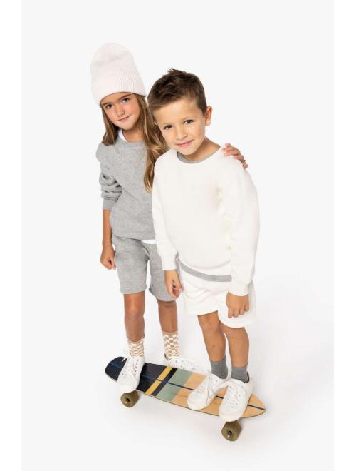 KIDS' ECO-FRIENDLY ROUND NECK SWEATSHIRT