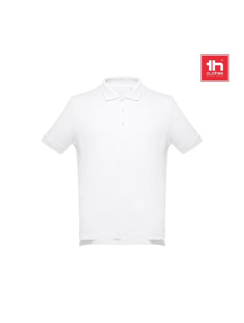 THC ADAM 3XL WH. Férfi galléros póló