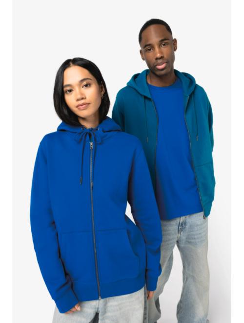 UNISEX ZIP-UP HOODED SWEATSHIRT