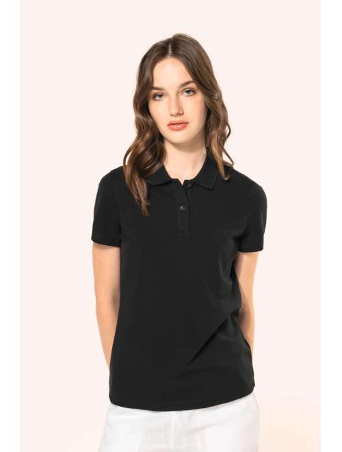 LADIES' SHORT-SLEEVED SUPIMA® POLO SHIRT