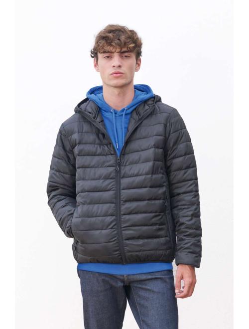 SOL'S STREAM HOODED MEN - LIGHTWEIGHT KAPUCNIS BÉLELT KABÁT