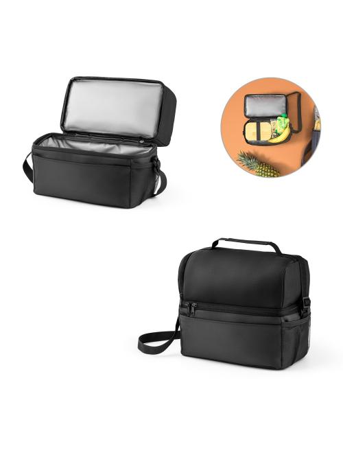 ZIPPERS COOLER. Hűtőtáska 8'5L 300D és 840D Jacquard anyagból