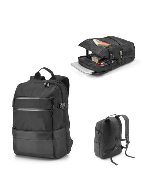 ZIPPERS BPACK. Laptop-hátizsák 15.6'' 840D és 300D jacquard anyagból