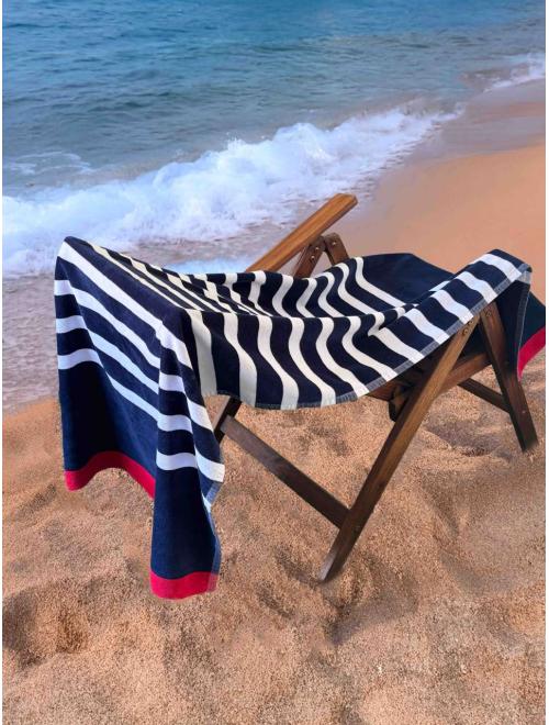 OLIMA „SAILOR” BEACH VELOUR TOWEL