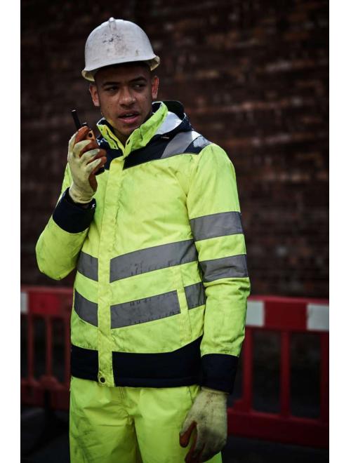 HI-VIS PRO KÉTTÓNUSÚ THERMOGEN FŰTÖTT DZSEKI