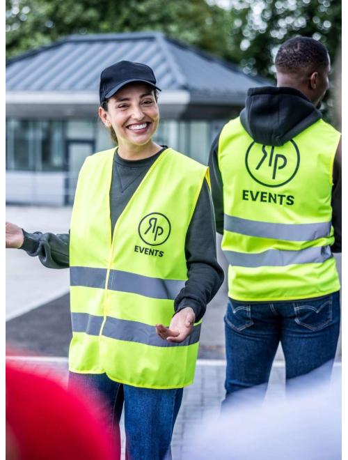 HI VIS ESSENTIAL KÖNNYEN EMBLÉMÁZHATÓ MELLÉNY