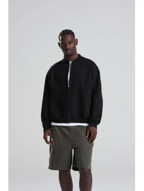 SIGNATURE HEAVYWEIGHT BOMBER PULÓVER