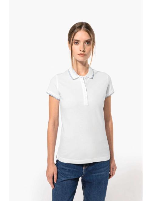 LADIES' SHORT-SLEEVED POLO SHIRT