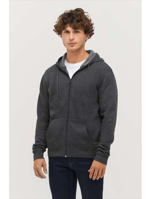 STONE - UNISEX ZIP HOODIE