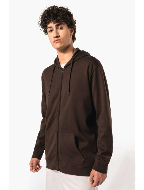 FULL ZIP HOODED SWEATSHIRT