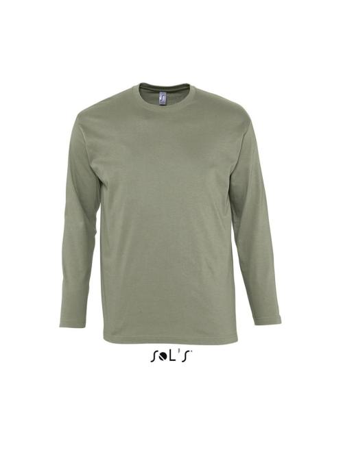 MONARCH - MEN'S ROUND COLLAR LONG SLEEVE T-SHIRT MONARCH - MEN'S ROUND COLLAR LONG SLEEVE T-SHIRT