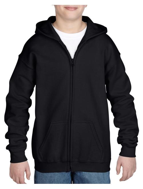 HEAVY BLEND™ YOUTH FULL ZIP HOODED SWEATSHIRT HEAVY BLEND™ YOUTH FULL ZIP HOODED SWEATSHIRT