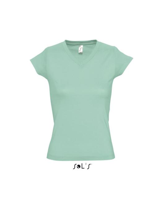 MOON WOMEN’S V-NECK T-SHIRT MOON WOMEN’S V-NECK T-SHIRT