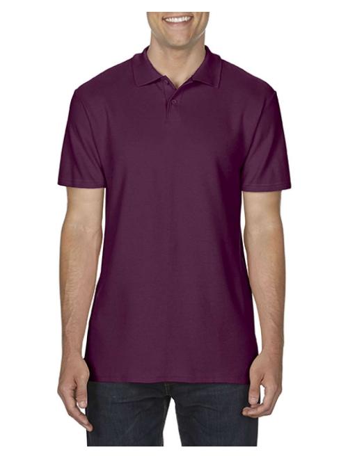 SOFTSTYLE® ADULT DOUBLE PIQUÉ POLO