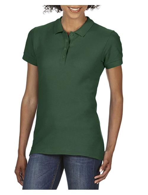 SOFTSTYLE® LADIES' DOUBLE PIQUÉ POLO