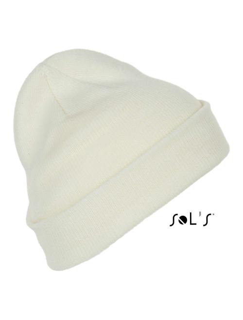 PITTSBURGH - SOLID-COLOUR BEANIE WITH CUFFED DESIGN