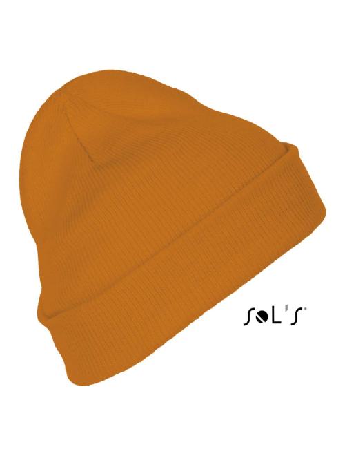 PITTSBURGH - SOLID-COLOUR BEANIE WITH CUFFED DESIGN