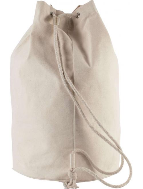 COTTON SAILOR-STYLE BAG WITH DRAWSTRING