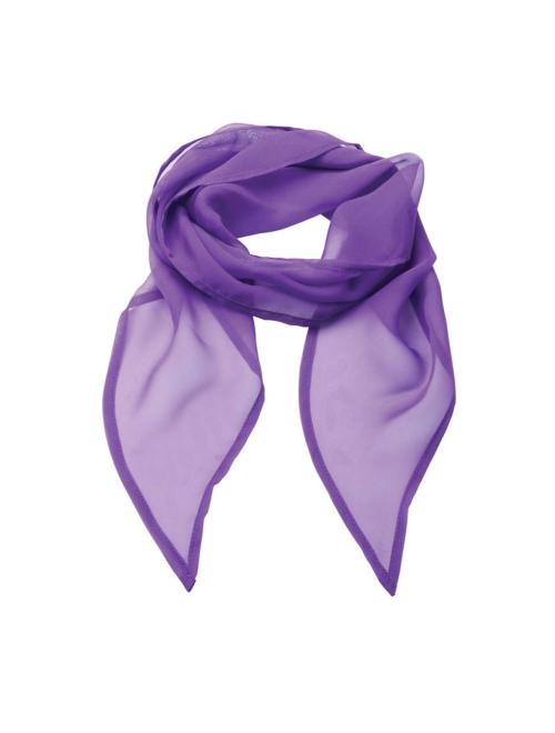 'COLOURS COLLECTION' PLAIN CHIFFON SCARF