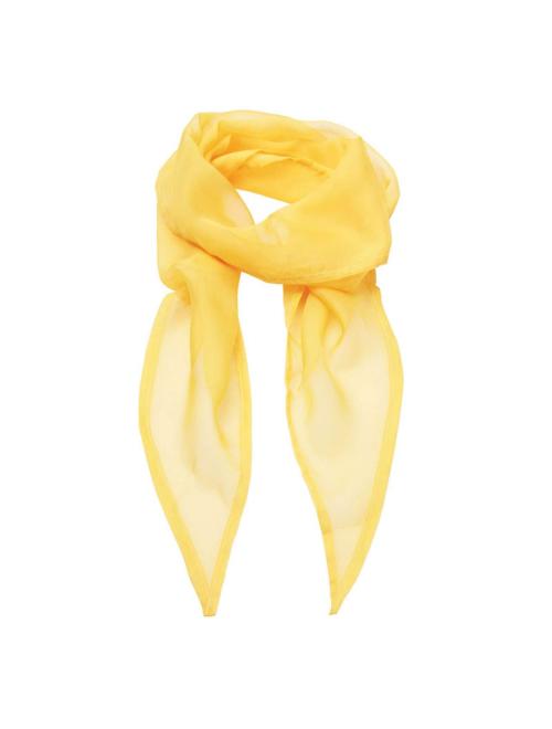 'COLOURS COLLECTION' PLAIN CHIFFON SCARF