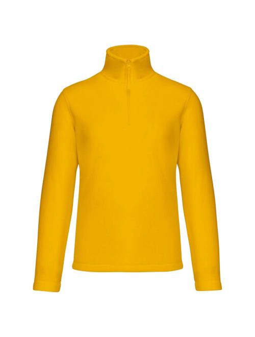 ENZO - ZIP NECK MICROFLEECE JACKET