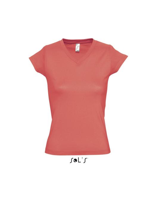 MOON WOMEN’S V-NECK T-SHIRT MOON WOMEN’S V-NECK T-SHIRT