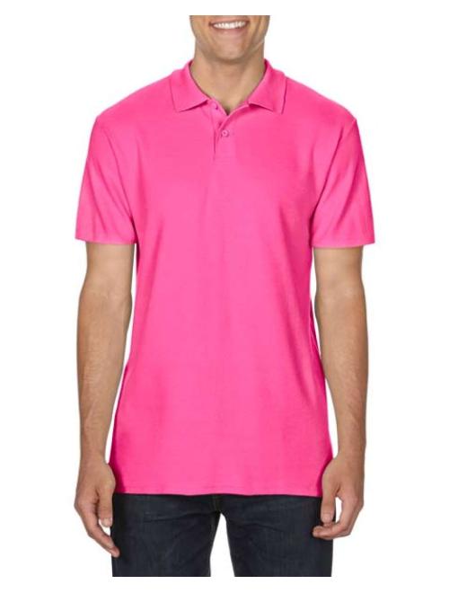 SOFTSTYLE® ADULT DOUBLE PIQUÉ POLO SOFTSTYLE® ADULT DOUBLE PIQUÉ POLO