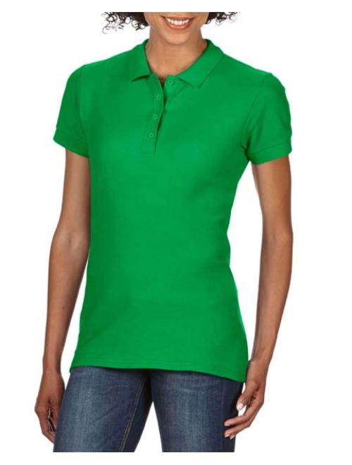 SOFTSTYLE® LADIES' DOUBLE PIQUÉ POLO