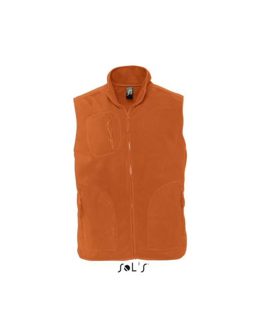 NORWAY - UNISEX SLEEVELESS FLEECE CARDIGAN NORWAY - UNISEX SLEEVELESS FLEECE CARDIGAN