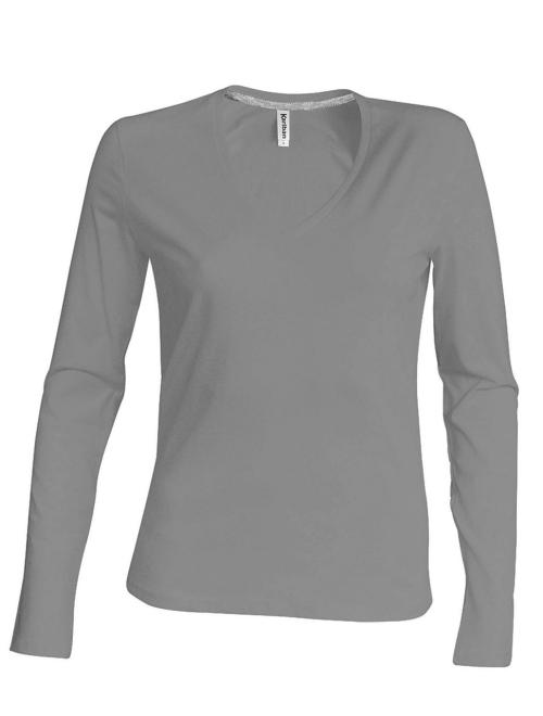LADIES' LONG SLEEVE V-NECK T-SHIRT LADIES' LONG SLEEVE V-NECK T-SHIRT