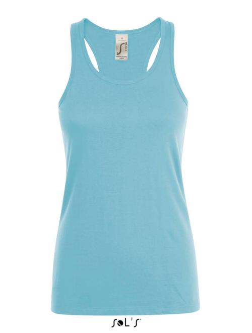 JUSTIN WOMEN RACERBACK TANK TOP JUSTIN WOMEN RACERBACK TANK TOP