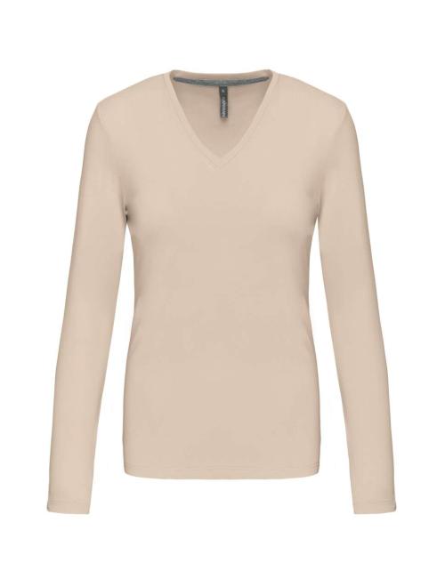 LADIES' LONG SLEEVE V-NECK T-SHIRT LADIES' LONG SLEEVE V-NECK T-SHIRT