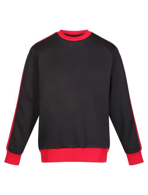 CONTRAST CREW SWEATSHIRT