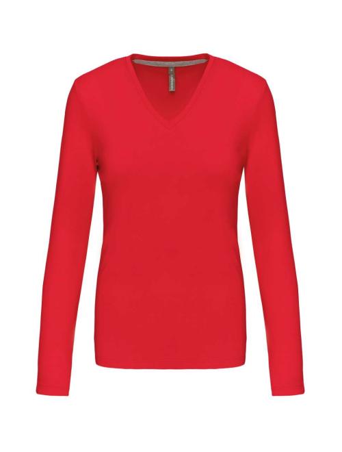 LADIES' LONG SLEEVE V-NECK T-SHIRT LADIES' LONG SLEEVE V-NECK T-SHIRT