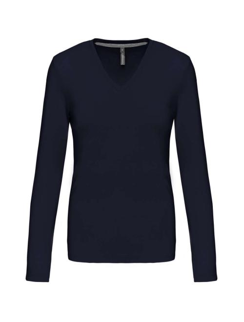 LADIES' LONG SLEEVE V-NECK T-SHIRT LADIES' LONG SLEEVE V-NECK T-SHIRT