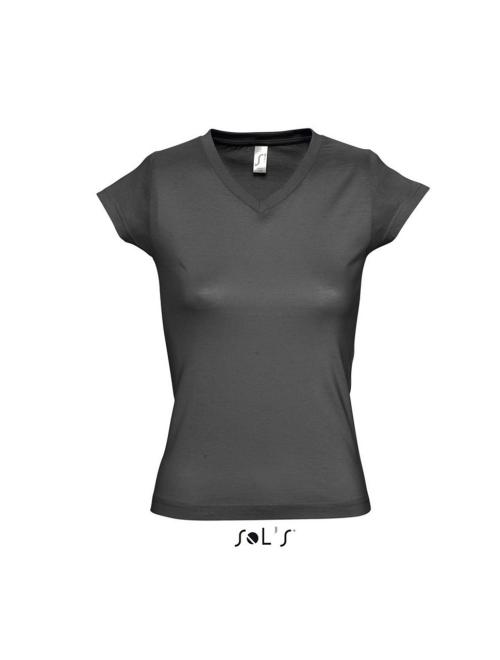 MOON WOMEN’S V-NECK T-SHIRT MOON WOMEN’S V-NECK T-SHIRT