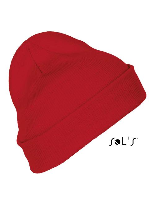 PITTSBURGH - SOLID-COLOUR BEANIE WITH CUFFED DESIGN