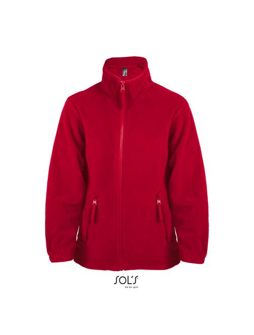 SOL'S NORTH KIDS - ZIPPED FLEECE JACKET