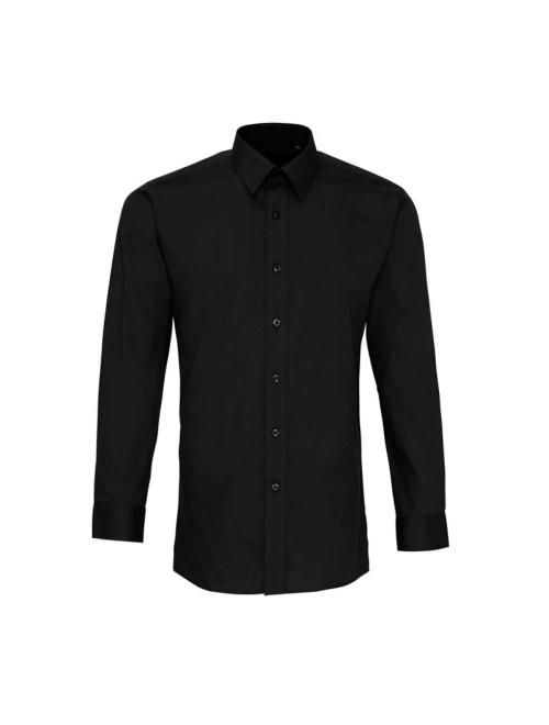 MEN’S LONG SLEEVE FITTED POPLIN SHIRT MEN’S LONG SLEEVE FITTED POPLIN SHIRT