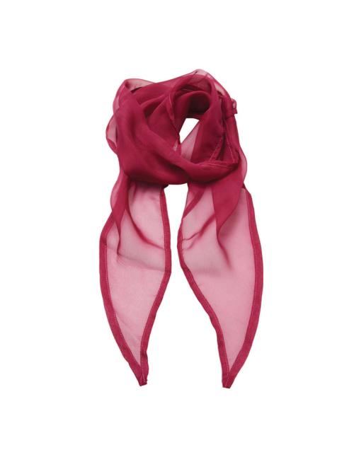 'COLOURS COLLECTION' PLAIN CHIFFON SCARF