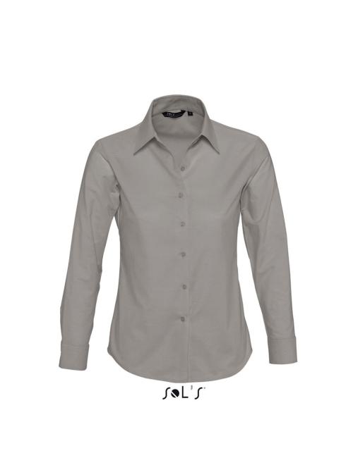 EMBASSY - LONG SLEEVE OXFORD WOMEN'S SHIRT