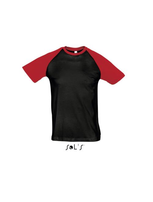 FUNKY MEN'S 2-COLOUR RAGLAN SLEEVES T-SHIRT FUNKY MEN'S 2-COLOUR RAGLAN SLEEVES T-SHIRT