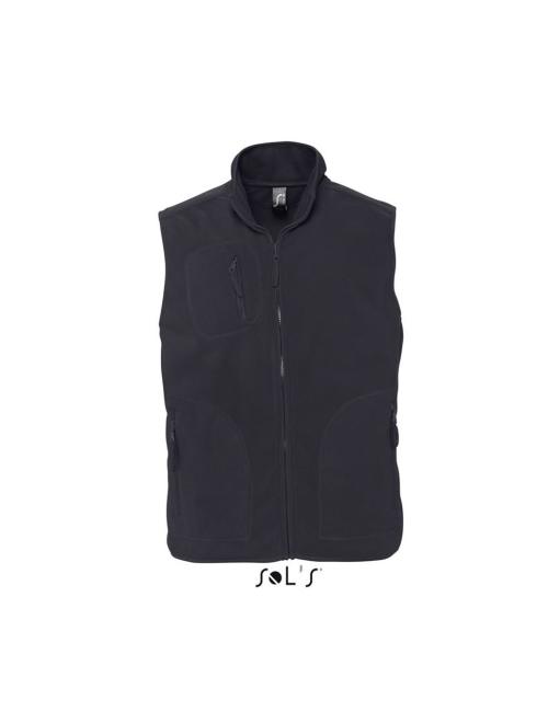 NORWAY - UNISEX SLEEVELESS FLEECE CARDIGAN NORWAY - UNISEX SLEEVELESS FLEECE CARDIGAN